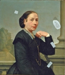 Heijligers Antoine Francois - Портрет неизвестной женщины
