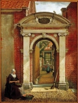 Hendriks Wybrand - Врата Богадельни Бакенеса (Bakenes) в Харлеме
