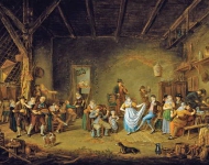 Horstok Johannes Petrus van - Деревенская свадьба в Северной Голландии