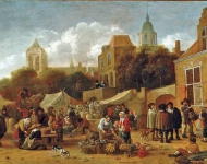 Rombouts Salomon Gillisz - Овощной рынок