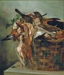 Ruysdael Salomon Jacobsz van - Натюрморт с мертвыми птицами