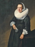 Santvoort Dirck Pietersz van - Портрет неизвестной женщины -