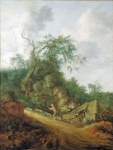 Schalcke Cornelis Symonsz van der - Пейзаж со стадом овец