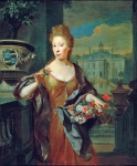 Verkolje Nicolaas - Портрет Cornelia Maria Spiering van Spieringshoek