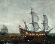 Vroom Hendrick Cornelisz - Корабли в море