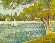 The Seine with the Large-Bowl, spring
