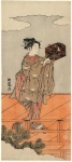 Молодая женщина танцует сензай