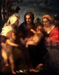 Мадонна с Младенцем, св. Екатерина, св. Елизавета и Иоанн Креститель