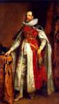 Портрет Генри Денверса, графа Денби, в костюме кавалера ордена Подвязки