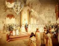 Свадьба великого князя Александра Александровича и великой княгини Марии Федоровны