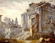 Храм Бахуса во дворце Диоклетиана в Сплите