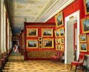 Виды залов Нового Эрмитажа. Галерея фламандской живописи