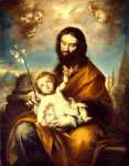 Св. Иосиф с ребенком Христом