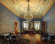Виды залов Зимнего дворца. Гостиная великой княжны Марии Николаевны