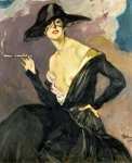 Элегантная венецианка с сигаретой (Принцесса Русполи)