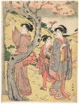 Наслаждение цветением вишни на Асукаяма