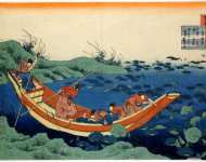 Фунъяно Ясухидэ Funya Yasuhide ум ок Женщины пытаются управлять лодкой на ветру