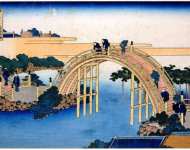 Мост у храма Камэйдо Тэндзин