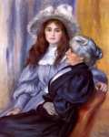 Берта Morisot и ее дочь Жюли Мане