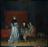 Borch Gerard ter II - Отцовское наставление