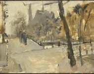 Breitner George Hendrik - Канал Leidsegracht в Амстердаме