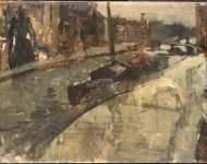 Breitner George Hendrik - Канал Принсенграхт (Prinsengracht) в Амстердаме