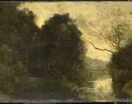 Corot Camille - Лесной пруд