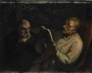 Daumier Honore - Чтение