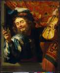 Honthorst Gerard van - Веселый музыкант