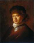 Lievens Jan - Портрет Rembrandt van Rijn