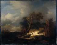 Ruisdael Jacob Isaacksz van - Пейзаж с руинами