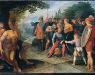 Veen Otto van - После взятия Ветеры Клавдий Цивилис постригается а его сын убивает пленных