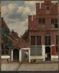 Vermeer Johannes - Вид дома в Делфте