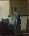 Vermeer Johannes - Женщина читающая письмо