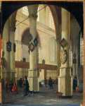 Vliet Hendrick Cornelisz van - Вид Старой церкви в Делфте