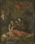 Wierix Hieronymus - Смерть святой Цецилии Шифер