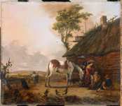 Wouwerman Jan - Пёстрая лошадь
