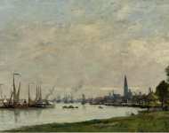 Антверпен видом на порт Цитадель