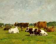 Коровы на пастбище