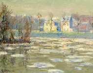 The Oise at Winter
