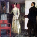 Автопортрет художника и его жены в собственном ателье. Частное собрание, Мюнхен