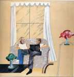 David Hockney - Domestic Scene