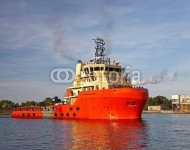 Морские испытания буксира