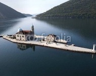 Остров Госпа од Шкрпела. Пераст. Черногория