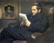 Портрет художника, критика и историка искусства Александра Николаевича Бенуа