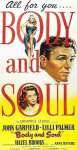 Film Noir Poster - Body And Soul