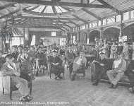 Exchange Station and Cromwells Monument Manchester c.1910