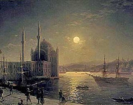Лунная ночь на Босфоре