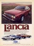 Реклама автомобиля Lancia