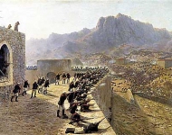 Отбитие штурма крепости Баязет 8 июня 1877 года